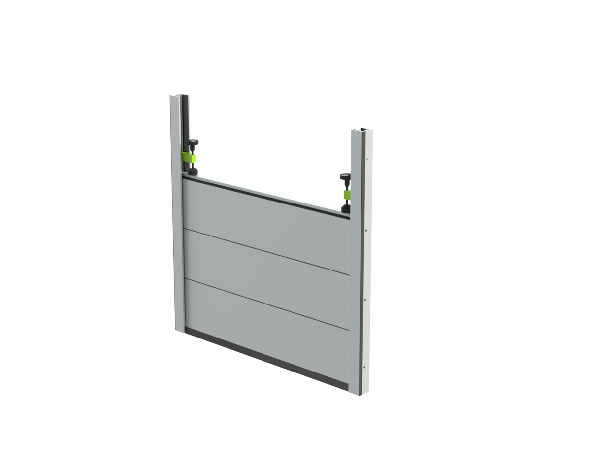Dammbalken-System 1400mm-1500mm Breite - vor der Laibung