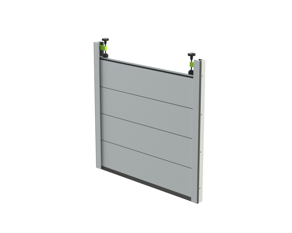 Dammbalken-System 1400mm-1500mm Breite - vor der Laibung